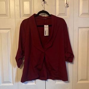 New Beyove Maroon Blazer size XL